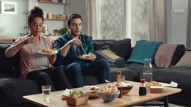 Video Reference: People, Meal, Brunch, Eating, Food, Lunch, Room, Conversation, Dish, Table, Person