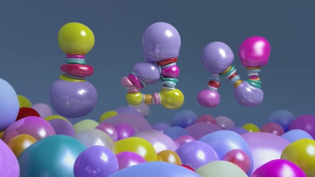 Video Reference: pink, purple, balloon, easter egg, computer wallpaper, Person