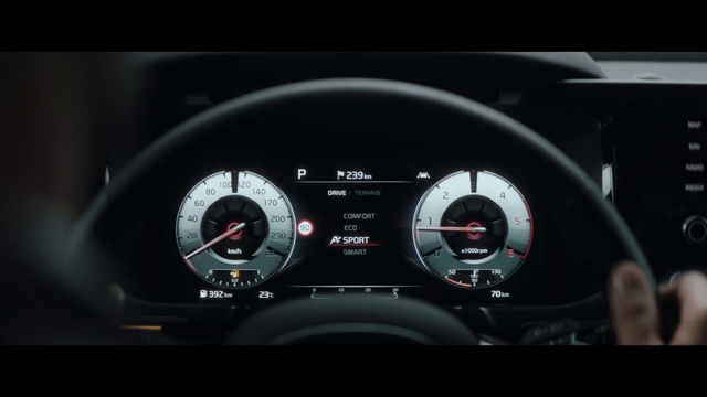 Video Reference: Land vehicle, Vehicle, Car, Speedometer, Gauge, Automotive design, Personal luxury car, Auto part, Luxury vehicle, Tachometer