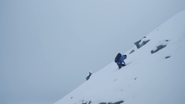 Video Reference: Snow, Geological phenomenon, Slopestyle, Slope, Winter, Glacial landform, Sky, Recreation, Nunatak, Ice cap, Person