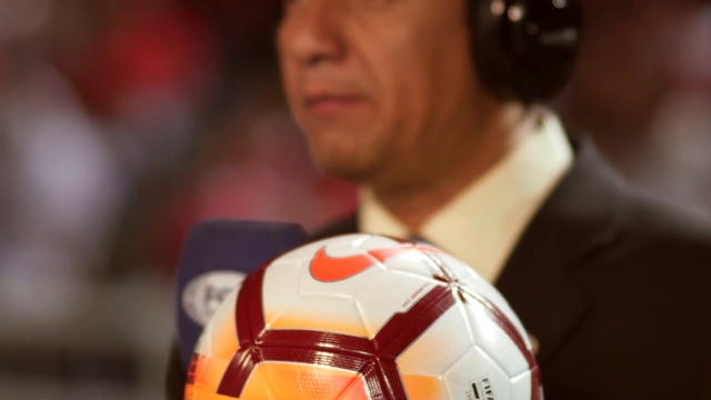 Video Reference: Soccer ball, Ball, Football, Player, Team sport, Sports equipment, Ball game, Competition event, Futsal, Handball