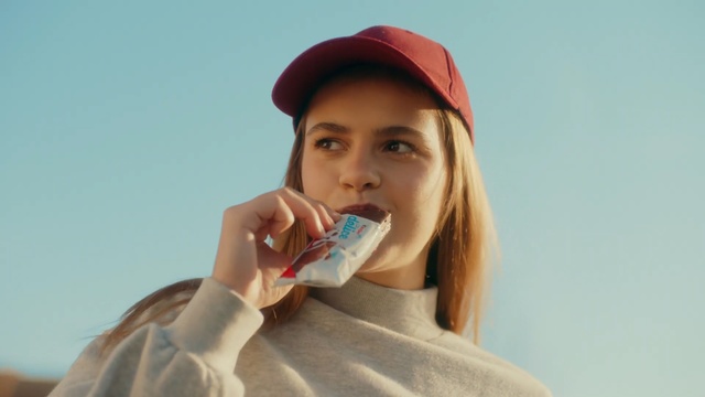 Video Reference: Lip, Mouth, Nose, Drinking, Jaw, Tooth, Neck, Person