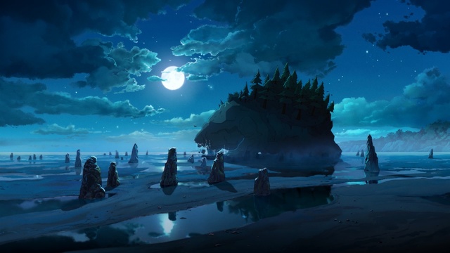 Video Reference: Sky, Nature, Blue, Water, Light, Sea, Screenshot, Ocean, World, Atmosphere, Person