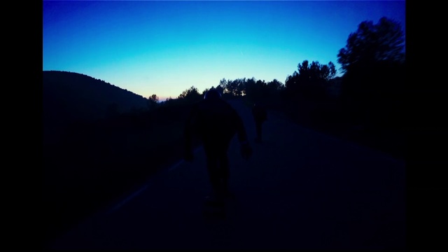 Video Reference: Sky, Black, Nature, Blue, Horizon, Atmosphere, Light, Darkness, Atmospheric phenomenon, Daytime