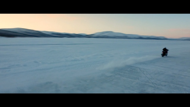 Video Reference: Sky, Snow, Winter, Horizon, Ice, Natural environment, Arctic, Mountain, Tundra, Cloud