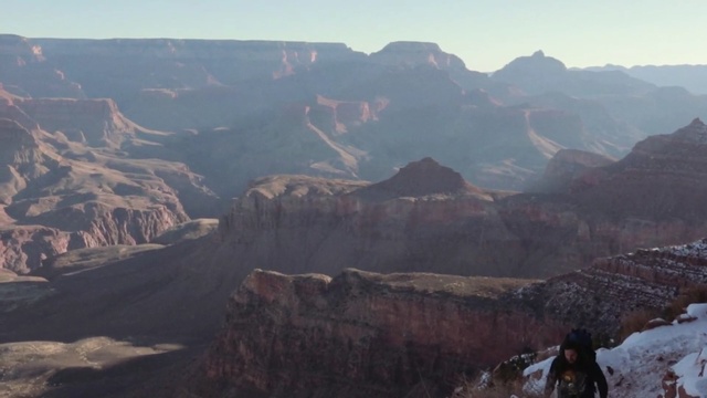Video Reference: badlands, ridge, canyon, mountain, national park, escarpment, rock, sky, geological phenomenon, hill station
