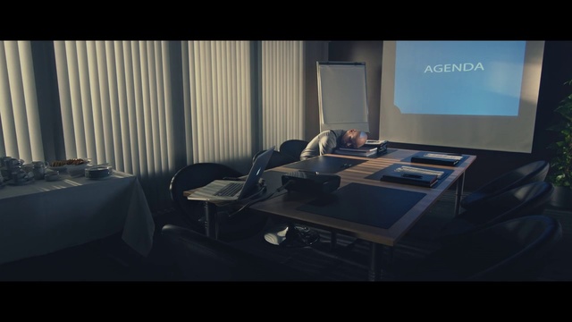 Video Reference: Sky, Room, Desk, Furniture, Technology, Office, Electronic device, Architecture, Table, Screenshot