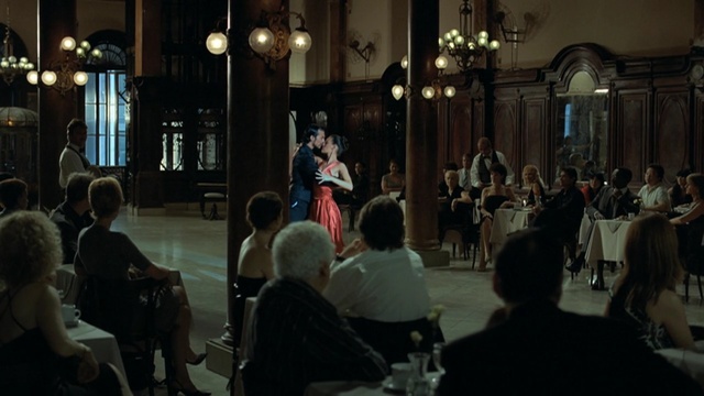 Video Reference: event, night, crowd, performance art, audience, Person