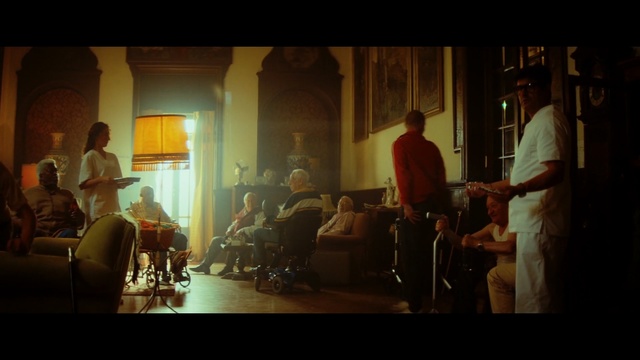 Video Reference: darkness, night, audio, scene, midnight, fun, screenshot, Person