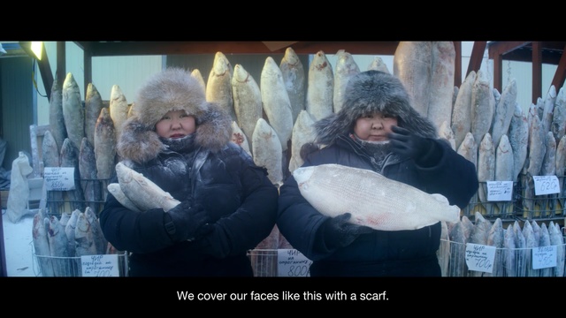 Video Reference: Fur, Fur clothing, Photography, Photo caption, Screenshot, Person