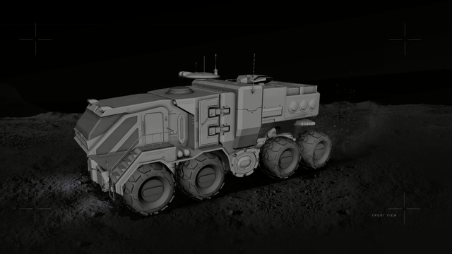 Video Reference: black, motor vehicle, vehicle, black and white, mode of transport, monochrome photography, military vehicle, monochrome, darkness, scale model