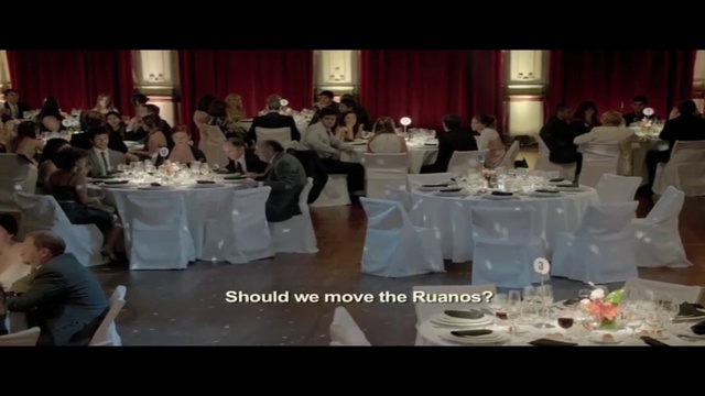 Video Reference: Function hall, Banquet, Photograph, Meal, Event, Wedding reception, Tablecloth, Party, Restaurant, Ceremony