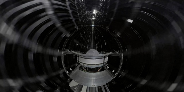 Video Reference: Jet engine, Black-and-white, Monochrome, Aircraft engine, Aerospace engineering, Architecture, Monochrome photography, Turbine, Photography, Space