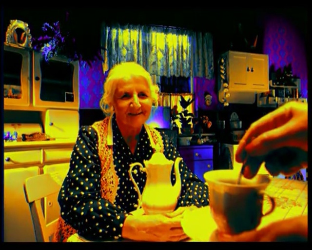 Video Reference: Yellow, Fun, Drink, Liqueur, Night, Person