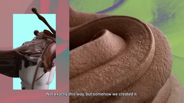 Video Reference: Food, Chocolate, Dessert, Mousse, Dairy, Buttercream, Frozen dessert, Cuisine, Chocolate spread