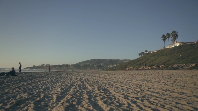 Video Reference: sky, beach, sea, shore, sand, horizon, coast, ecoregion, tree, ocean