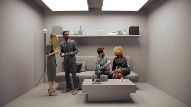 Video Reference: Interior design, Design, Art, Architecture, Tourist attraction, Room, Visual arts, Art gallery, Exhibition, Event