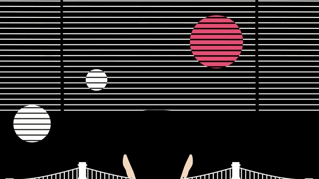 Video Reference: black, red, text, black and white, line, font, design, pattern, graphic design, computer wallpaper