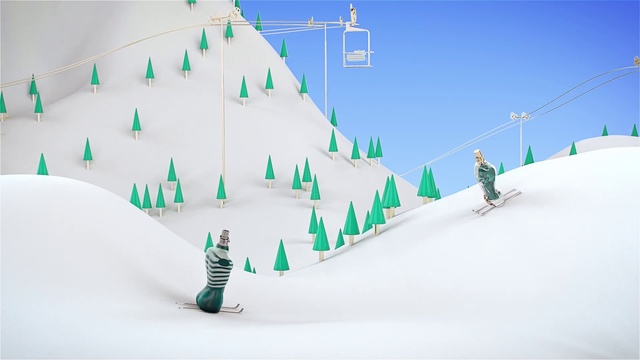Video Reference: Winter, Snow, Slope, Design, Tree, Architecture, Geological phenomenon, Ice, Recreation, Freezing