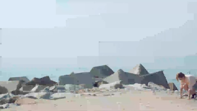 Video Reference: beach, sky, sand, vacation, tourism, sea, pyramid, badlands, geological phenomenon, shore