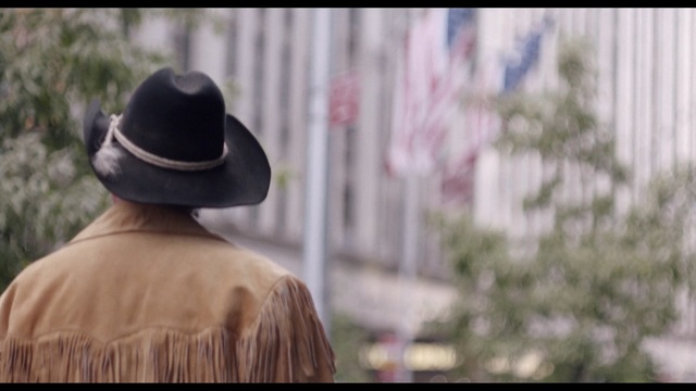 Video Reference: headgear, tree, hat, fedora, girl, grass, Person