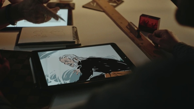 Video Reference: Illustration, Drawing, Hand, Visual arts, Design, Art, Technology, Electronic device, Animation, Photography