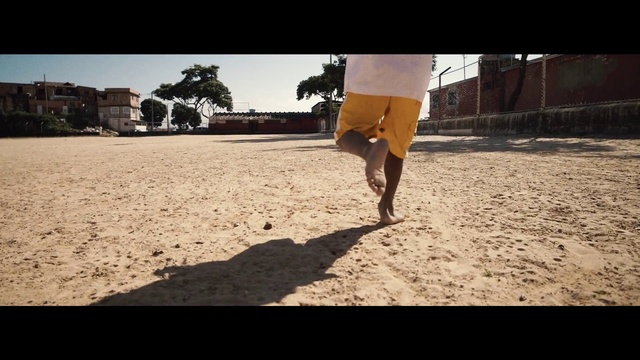 Video Reference: Yellow, Sky, Leg, Human leg, Tree, Shadow, Footwear, Human, Summer, Hand