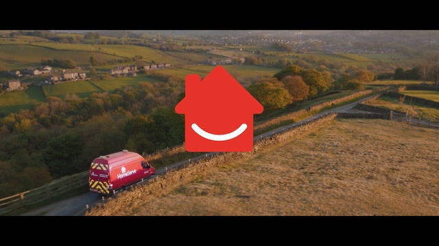 Video Reference: red, car, sky, mode of transport, rural area, farm, road, hill, landscape, aerial photography