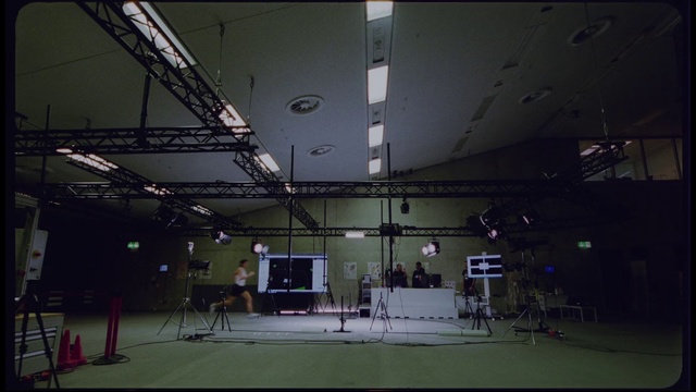 Video Reference: Stage, Ceiling, Sport venue, Building, Sound stage, Architecture, Film studio, Performance