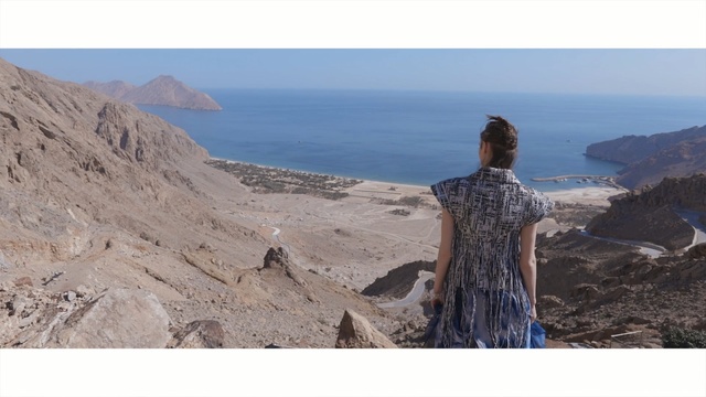 Video Reference: ridge, sky, rock, mountain, terrain, vacation, cliff, tourism, sea, coast