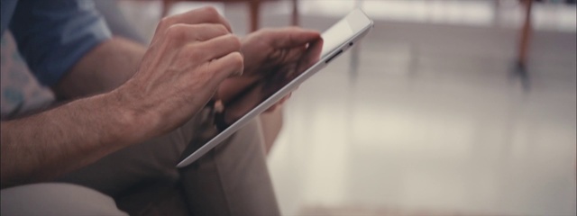 Video Reference: Hand, Technology, Finger, Electronic device, Table, Gadget, Furniture, Flooring