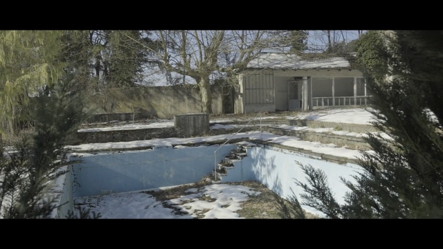 Video Reference: waterway, home, nature, water, snow, property, winter, reflection, wilderness, house