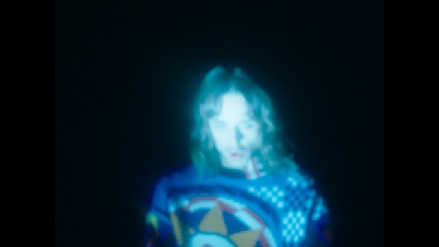 Video Reference: Blue, Light, Aqua, Electric blue, Performance, Cobalt blue, Water, Organism, Technology, Darkness, Person