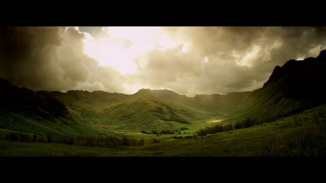 Video Reference: sky, highland, nature, mountainous landforms, green, atmosphere, hill, wilderness, mountain, cloud
