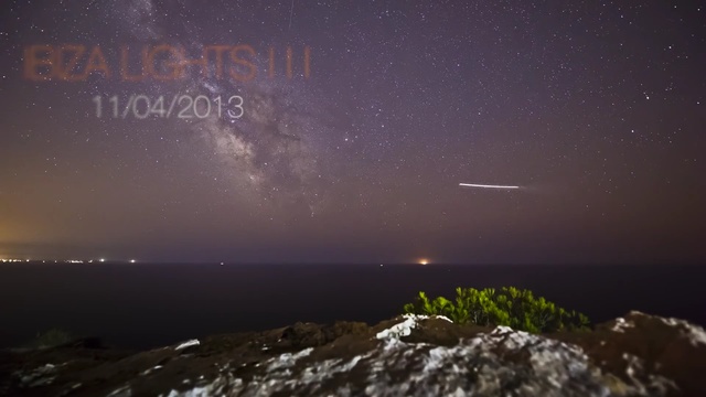 Video Reference: sky, atmosphere, night, astronomical object, outer space, space, star, galaxy, midnight, landscape