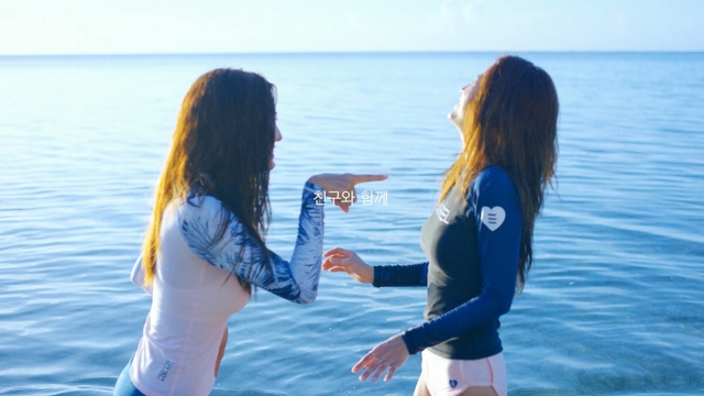 Video Reference: blue, body of water, sea, mammal, water, vertebrate, vacation, fun, ocean, leisure, Person