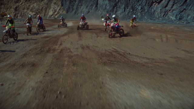 Video Reference: Soil, Dirt road, Off-road racing, Motocross, Vehicle, Motorcycle racing, Endurocross, Off-roading, Motorsport, Geological phenomenon