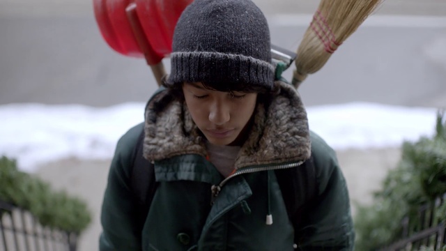 Video Reference: Beanie, Cap, Headgear, Knit cap, Winter, Snow, Hat, Bonnet, Smile, Jacket