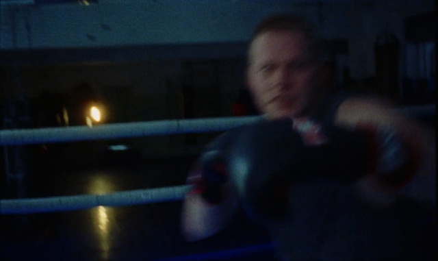 Video Reference: Black, Sport venue, Blue, Light, Boxing ring, Darkness, Fun, Lighting, Mode of transport, Night, Person
