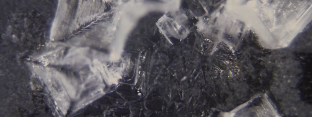 Video Reference: water, freezing, ice, rock, geology, winter, formation, frost, mineral, Person