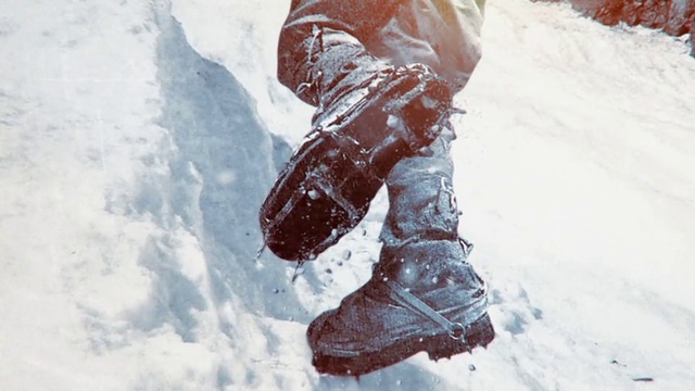 Video Reference: Footwear, Ice, Snow, Freezing, Boot, Geological phenomenon, Winter, Shoe, Snow boot, Hiking boot
