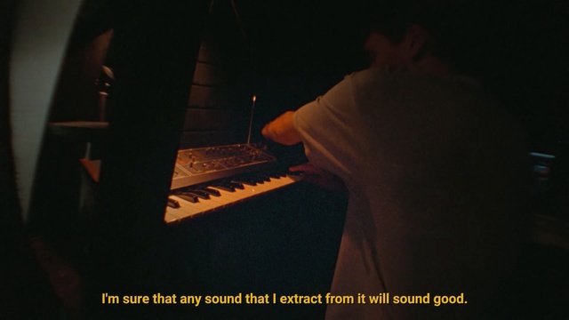 Video Reference: pianist, music, musical instrument, darkness, piano, musical keyboard, player piano, keyboard, keyboard player, musical instrument accessory