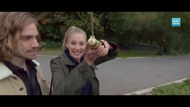 Video Reference: People, Photograph, Facial expression, Blond, Fun, Snapshot, Mode of transport, Human, Tree, Photography