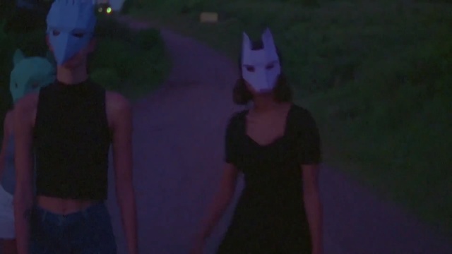 Video Reference: Violet, Photograph, Purple, Light, Darkness, Pink, Snapshot, Fun, Fictional character, Magenta, Person