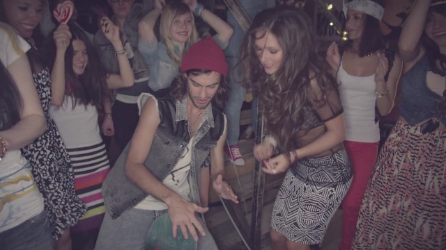 Video Reference: girl, snapshot, youth, fun, fashion, event, nightclub, party, crowd, cool, Person