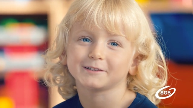 Video Reference: Hair, Face, Blond, Child, Facial expression, Hairstyle, Chin, Nose, Smile, Child model, Person