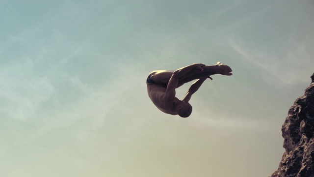 Video Reference: Acrobatics, Diving, Flip (acrobatic), Sky, Balance, Extreme sport, Performance, Jumping