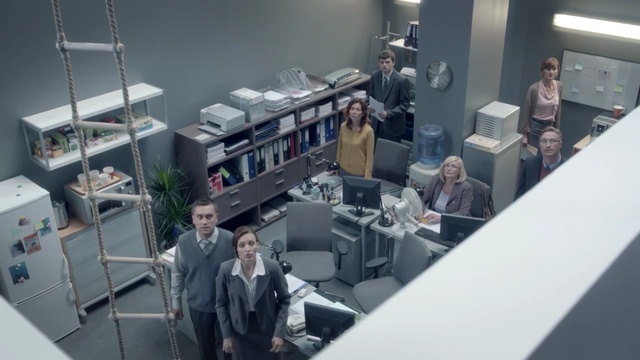 Video Reference: Office, Architecture, Job, Design, Building, Interior design, Urban design, Person