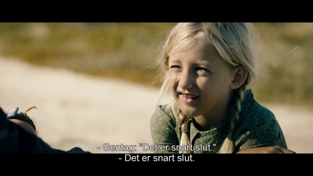 Video Reference: Smile, People in nature, Flash photography, Happy, Grass, Toddler, Long hair, Surfer hair, Photo caption, Blond