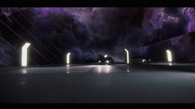 Video Reference: Sky, Purple, Darkness, Light, Lighting, Night, Violet, Atmosphere, Street light, Architecture